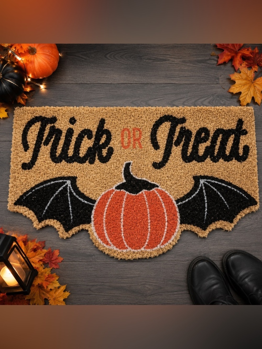Trick or Treat Halloween Doormat